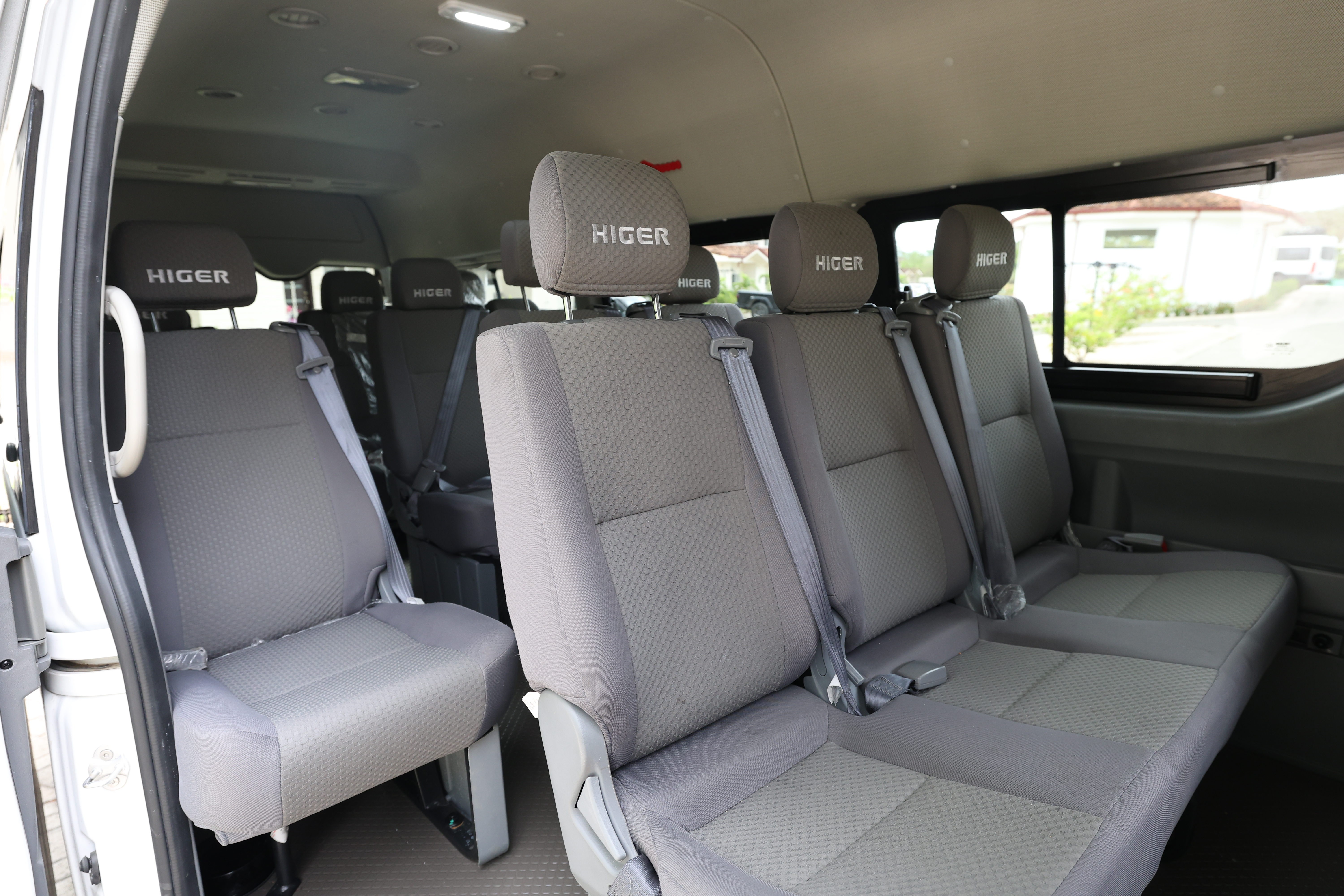 Comfortable interior seating